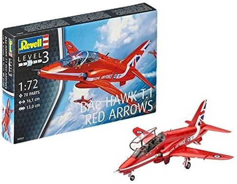 REV04921 - Aeroplano BAe Hawk T.1 Red Arrows da assemblare e dipingere - 1