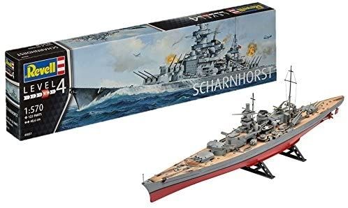 REV05037 - Barca Scharnhorst da assemblare e verniciare - 1