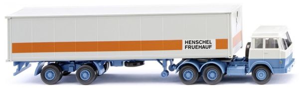 WIK052705 - HANOMAG Henschel 6x4 con portacontainer 2 assi HENSCHEL FRUEHAUF - 1