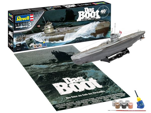 REV05675 - Barca Das Boot Collector's Edition - 40° anniversario da assemblare e dipingere - 1
