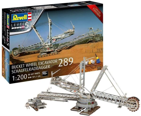 REV05685 - Escavatore O&K 289 - Edizione Limitata con vernice da montare e verniciare - 1