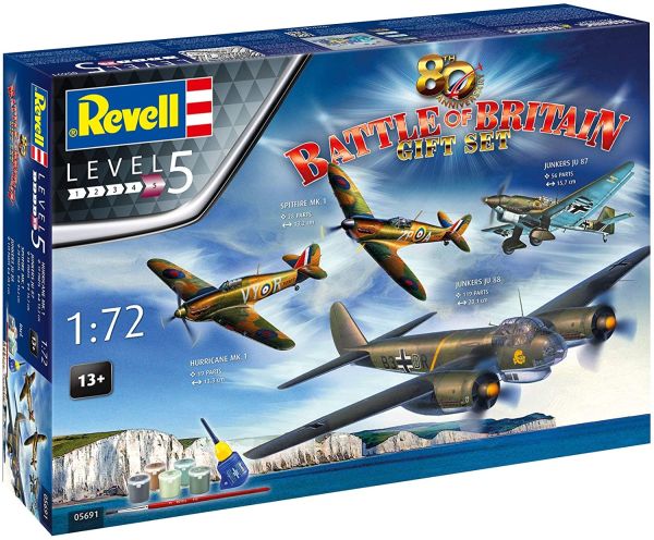 REV05691 - 80° Anniversario della Battaglia d'Inghilterra con pittura da assemblare e dipingere - 1