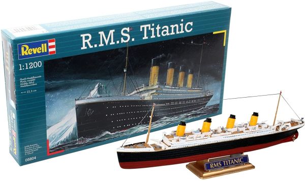 REV05804 - RMS Titanic da assemblare e verniciare - 1