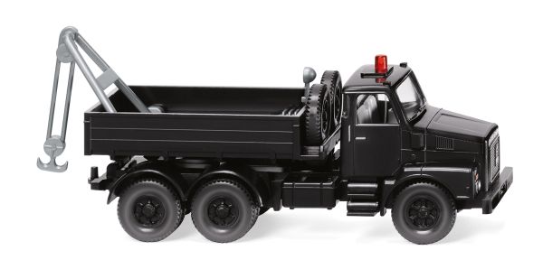 WIK063409 - Carro attrezzi VOLVO N10 6x4 nero - 1