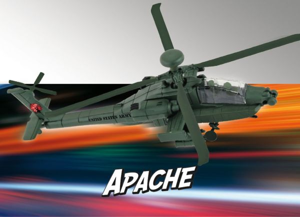 REV06453 - Elicottero AH-64 Apache da assemblare - 1