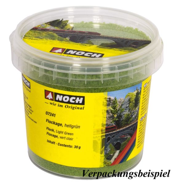 NOC07241 - Vaso di floccaggio verde chiaro 30g - 1