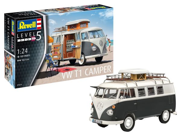 REV07674 - VOLKSWAGEN T1 Camper da montare e verniciare - 1