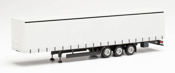 HER077002 - Rimorchio bianco a 3 assi - 1