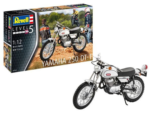 REV07941 - Moto YAMAHA 250 DT 1 da montare e verniciare - 1