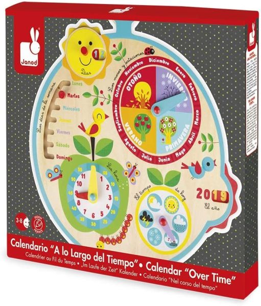 JAN09621 - Calendario-Orologio nel tempo Versione spagnola - 1