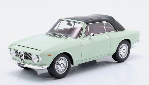 MITICA100083 - ALFA ROMEO Giulia 1600 GTC Cabriolet 1964 blu interni rossi - 1