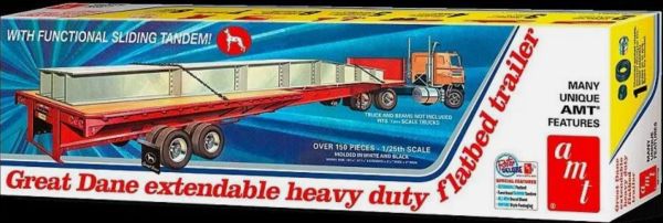 AMT1111/06 - Rimorchio estensibile GREAT DANE - da assemblare e verniciare - 1