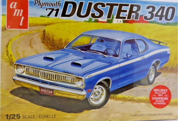 AMT1118M/12 - PLYMOUTH Duster 340 1971 da assemblare e verniciare - 1