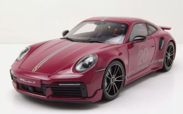 MNC113069075 - PORSCHE 911 Turbo S Coupé Sport design 2021 rosso - 1