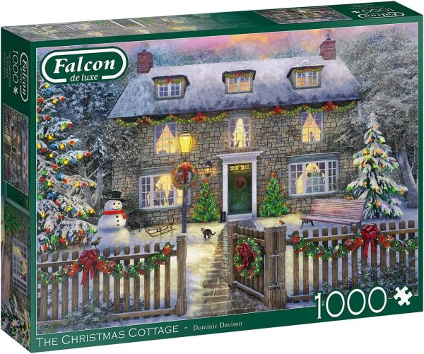 JMB11313 - Puzzle da 1000 pezzi Casetta di Natale - 1
