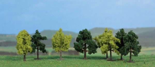 HEK1140 - 8 alberi di 4 cm di latifoglie - 1