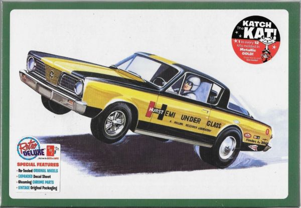 AMT1153/12 - PLYMOUTH Barracuda - Hemi Under Glass 1966 da assemblare e verniciare - 1