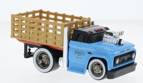 MST11617 - CHEVROLET C60 Skatebed 1966 Blu e Nero - 1