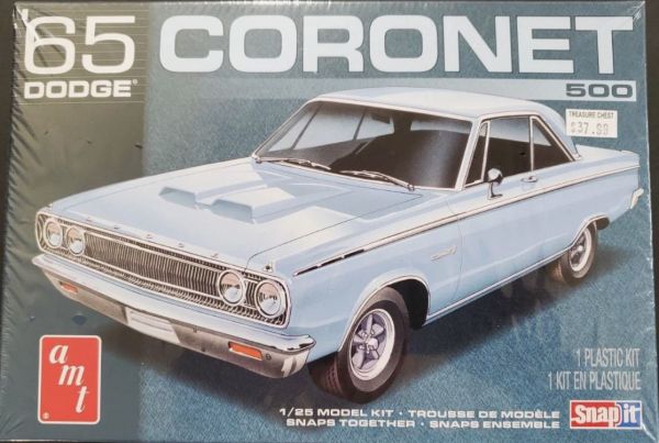 AMT1176M/12 - DODGE Coronet 1965 da assemblare e verniciare - 1