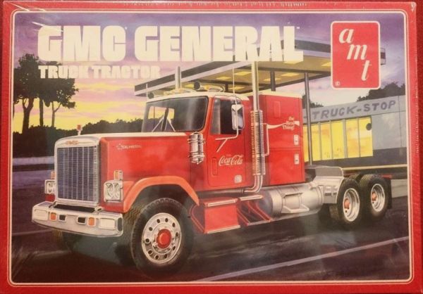 AMT1179/06 - GMC General 6x4 1976 - COCA-COLA da assemblare e verniciare - 1
