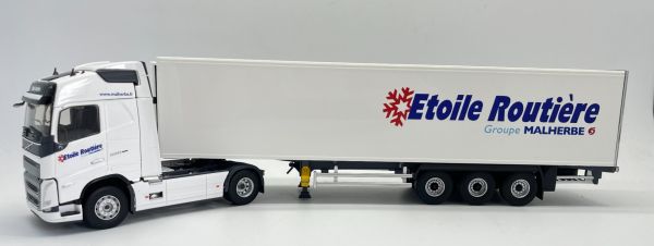 ELI118212 - VOLVO FH 2020 4x2 con rimorchio 3 assi refrigerato ETOILE ROUTIERE - Groupe MALHERBE - 1