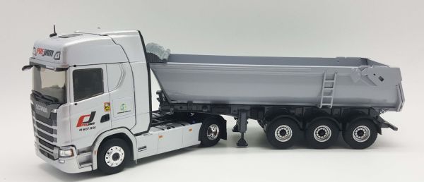 ELI118306 - SCANIA 500S 4x2 con cassone ribaltabile Fruehauf 3 assi - Trasporti PREJAM - 1