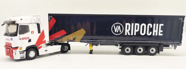 ELI118313 - RENAULT T High 4x2 2021 con rimorchio Tautliner telonato 3 assi - Trasporti RIPOCHE - 1