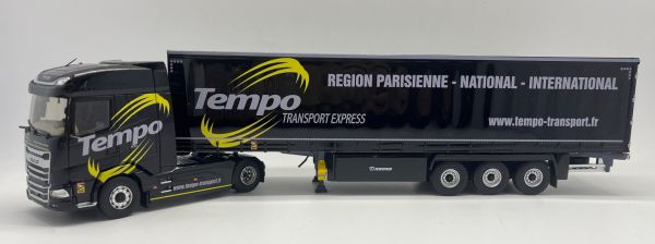 ELI118373 - DAF XG 4x2 con rimorchio 3 assi - Trasporto TEMPO - 1