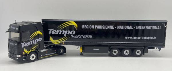 ELI118374 - SCANIA 500 S 4x2 con rimorchio con sponde - Trasporto TEMPO - 1