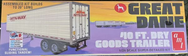 AMT1185/06 - Rimorchio frigorifero a 2 assi - MTN-WAY da assemblare e verniciare - 1