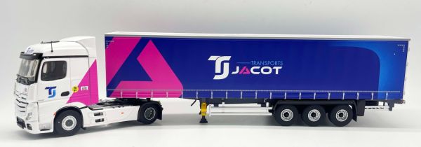 ELI118523 - MERCEDES-BENZ Actros 5 4x2 con rimorchio centinato a 3 assi JACOT Transport - 1
