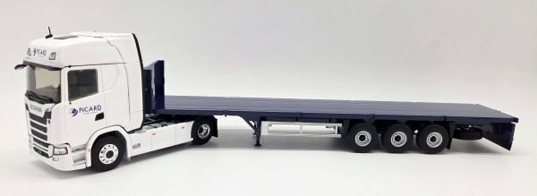 ELI118567 - SCANIA 500S 4x2 con pianale PICARD SOLUTION T2GL a 3 assi - 1