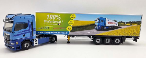 ELI118606 - MAN TGX GX 4x2 con rimorchio a 3 assi ROUSSET - 1