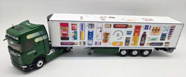 ELI118680 - SCANIA 500S 4x2 con rimorchio refrigerato DAGAB a 3 assi - 1