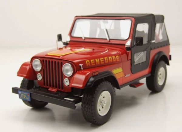 WBXWB124267 - JEEP CJ-7 Renegade 1980 Rosso - 1