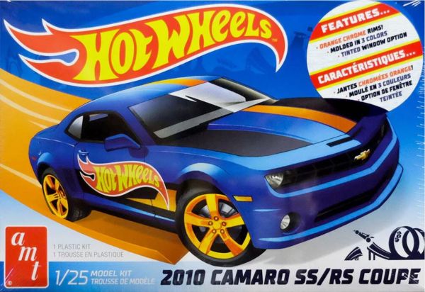 AMT1255M/12 - CHEVROLET Camaro 2010 - HOT WHEELS da assemblare e verniciare - 1