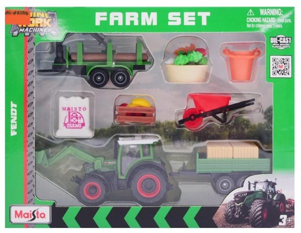 MST12564-C - Set FENDT 209 Vario con cargador, remolque, remolque forestal y accesorios - 1
