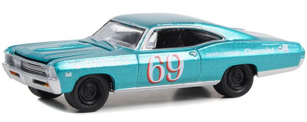 GREEN13330-B - 1967 CHEVROLET Impala blu - 1