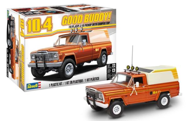 REV14568 - Pickup JEEP J-10 - Da montare e verniciare - 1