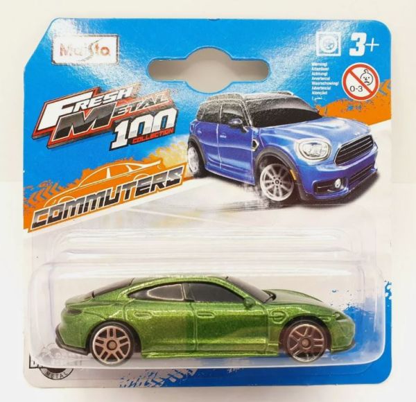 MST15044-20074 - PORSCHE Taycan turbo S Verde metallizzato sotto blister - 1