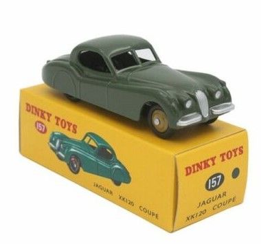 DIN157 - JAGUAR XK120 coupé verde – Edizione ATLAS - 1