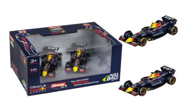 CARRERA15813025 - 2 macchinine F1 a frizione ORACLE Red Bull Racing - 1