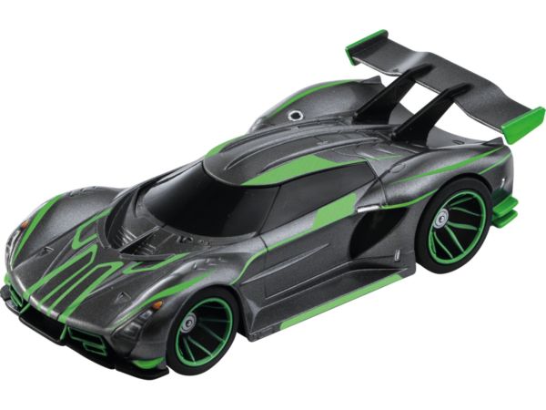 CARRERA15817084-A - Hypercar Tuning grigia e verde a frizione - 1