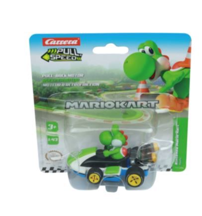 CARRERA15818316 - Kart a frizione MARIO KART in blister - Yoshi - 1