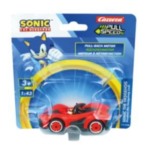 CARRERA15818328 - Auto speciale a frizione SONIC the Hedgehog in blister - Rosso - Shadow - 1