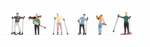 NOC15827 - 6 Sciatori con accessori - 1