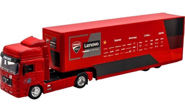 NEW15983 - MAN 4x2 con rimorchio DUCATI a 2 assi - 1
