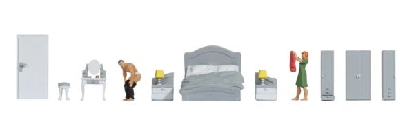 NOC16287 - Set di statuette a tema - Camera da letto - 1