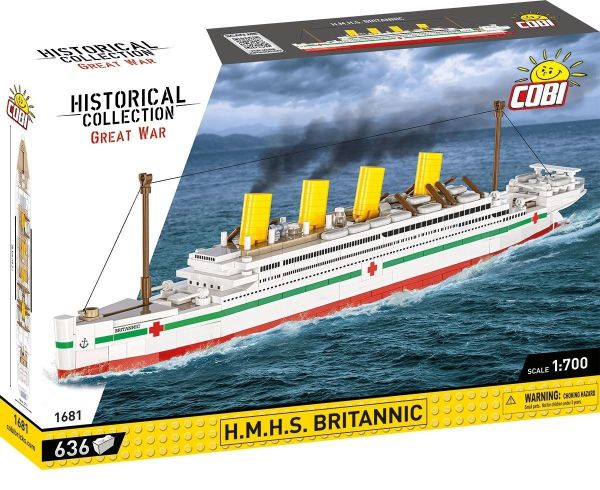 COB1681 - Nave H.M.H.S. BRITANNIC - 636 pezzi - 1