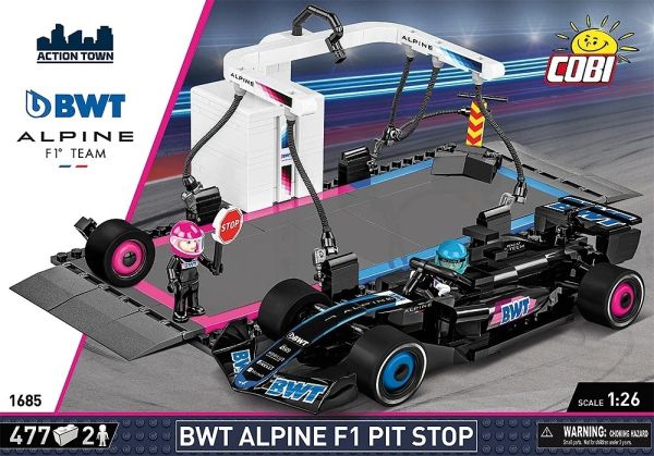 COB1685 - BWT ALPINE F1 - Pit Stop - 477 pezzi - 1